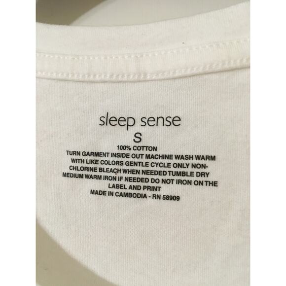 NWT Sleep Sense Small 100% Cotton "Tis The Season For Family" Camper Christmas - Picture 2 of 5